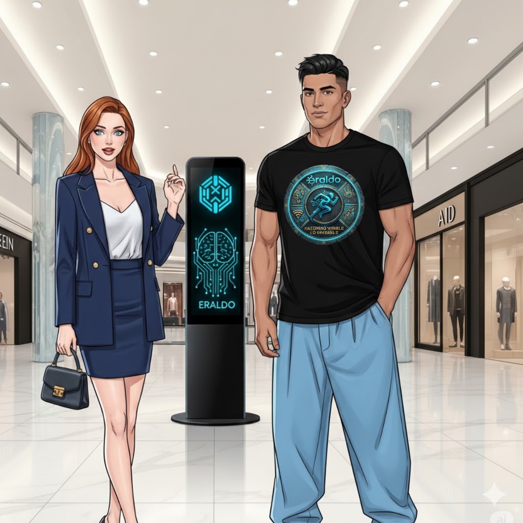 T&oacute;tem Eraldo con branding completo